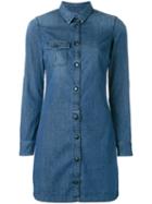 Jacob Cohen Denim Shirt Dress, Women's, Size: Medium, Blue, Cotton