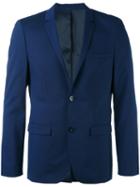 Calvin Klein - Formal Blazer - Men - Wool/polyester/viscose/spandex/elastane - 52, Blue, Wool/polyester/viscose/spandex/elastane