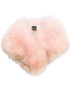Mr & Mrs Italy Fox Fur Collar - Pink