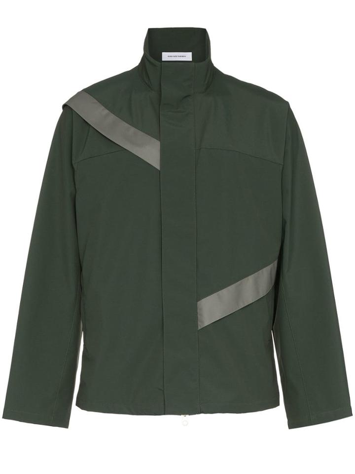Kiko Kostadinov Gaetan Cut Through Jacket - Green