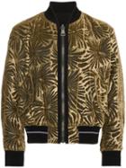 Haider Ackermann Reversible Brocade Bomber Jacket - Green