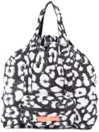Adidas By Stella Mccartney Leopard Print Gym Bag - Black