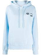 Chiara Ferragni Eye Lash Hoodie - Blue