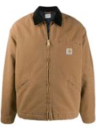 Carhartt Wip Contrast Collar Jacket - Brown