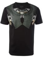 Les Hommes Geometric Chest Print T-shirt, Men's, Size: Small, Black, Cotton