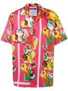 Moschino Ice Cream Print Shirt - Pink