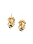 Delfina Delettrez 9kt Yellow Gold To Bee Or Not To Be Earring -