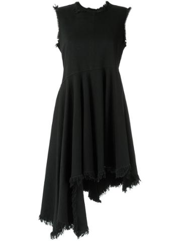 Olympiah Asymmetric Dress - Black