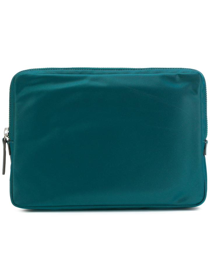 Anya Hindmarch Double Stack Pouch - Blue