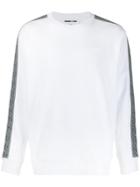 Mcq Alexander Mcqueen Double Taped Sweatshirt - White