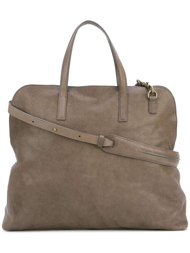 Officine Creative - Arman Tote - Women - Buffalo Leather - One Size, Women's, Grey, Buffalo Leather