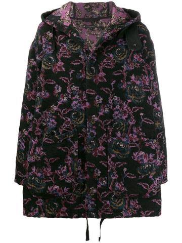 Engineered Garments Engineered Garments Purple Black Poly Wool Rose