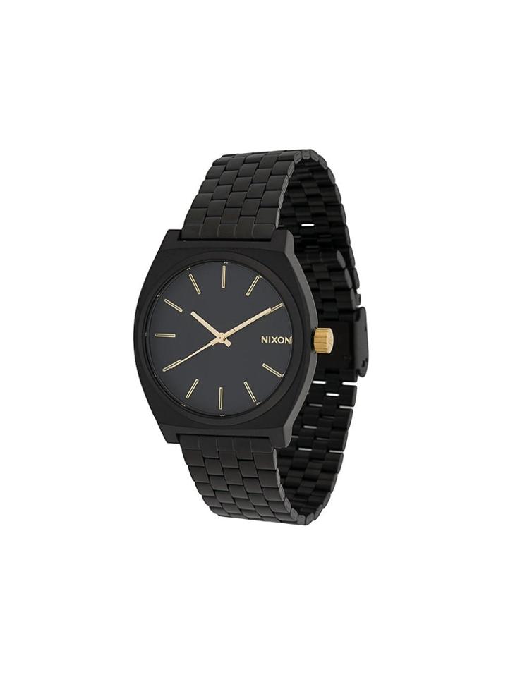 Nixon Time Teller 37mm Watch - Black