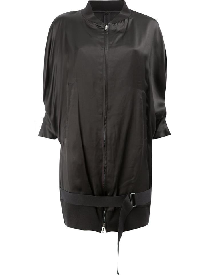 Ann Demeulemeester Belted Jacket - Black