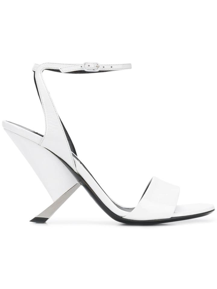 Casadei X Blade Sandals - White