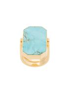 Julia Davidian Turquoise Ring - Green