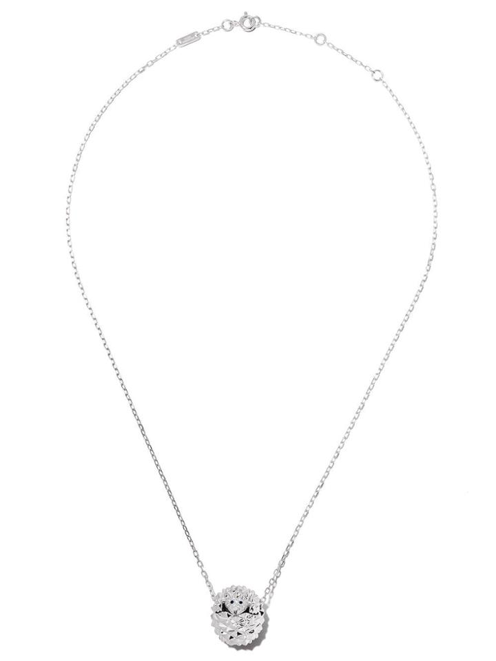 Boucheron 18kt White Gold Hans, The Hedgehog, Pendant Necklace - Wg
