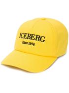 Iceberg Embroidered Logo Cap - Yellow
