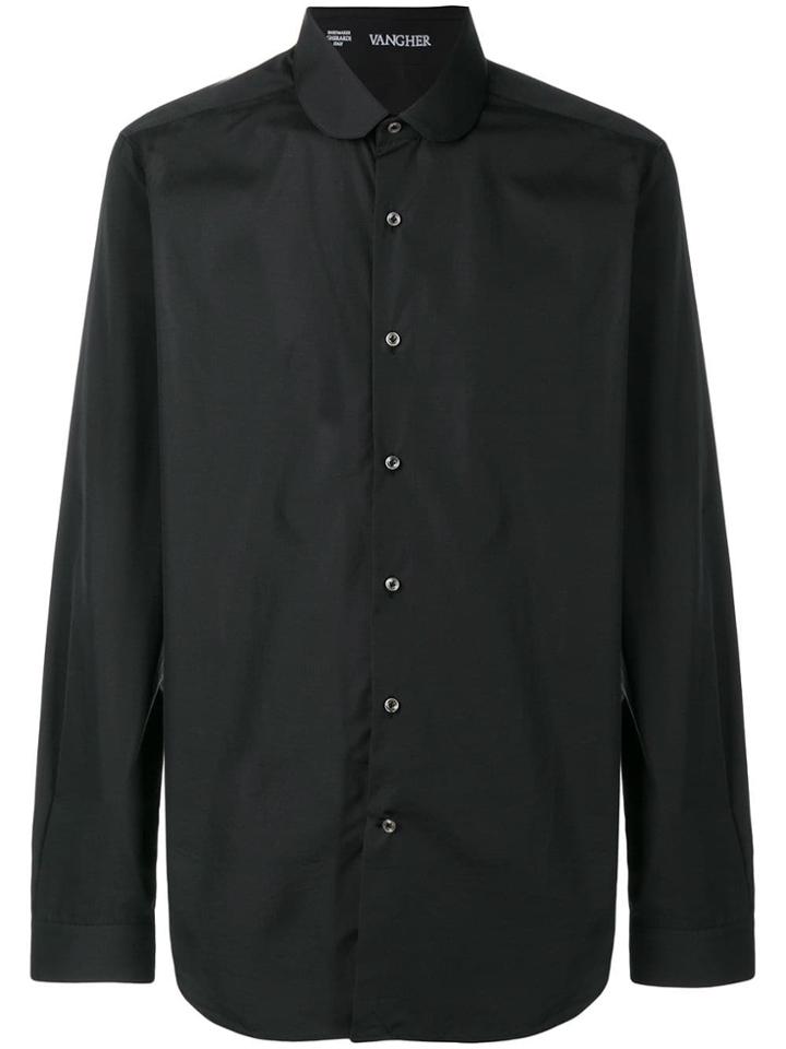 Alessandro Gherardi Peter Pan Collar Shirt - Black