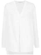 Mara Mac Long Sleeves Shirt - White
