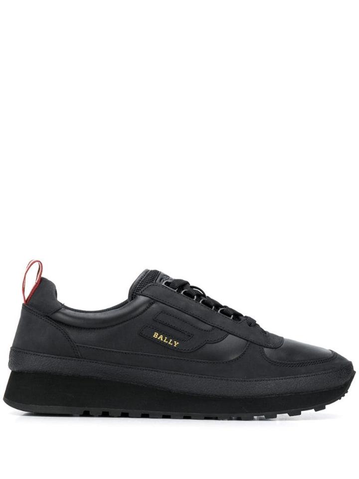 Bally Low-top Logo Sneakers - Black