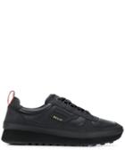 Bally Low-top Logo Sneakers - Black