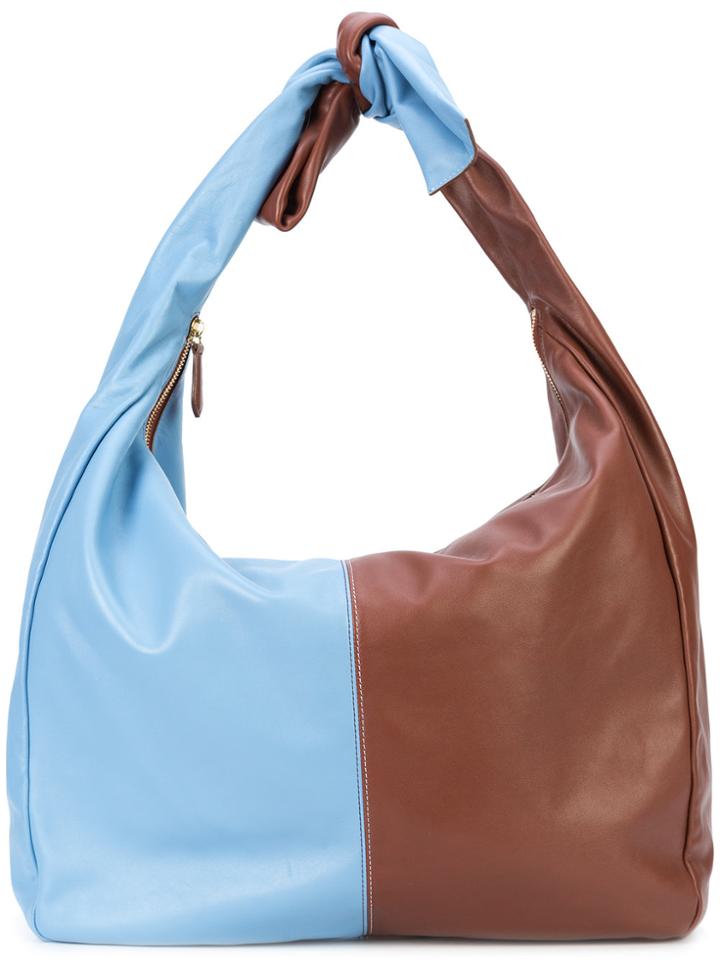 Dvf Diane Von Furstenberg Slouchy Hobo Bag - Blue