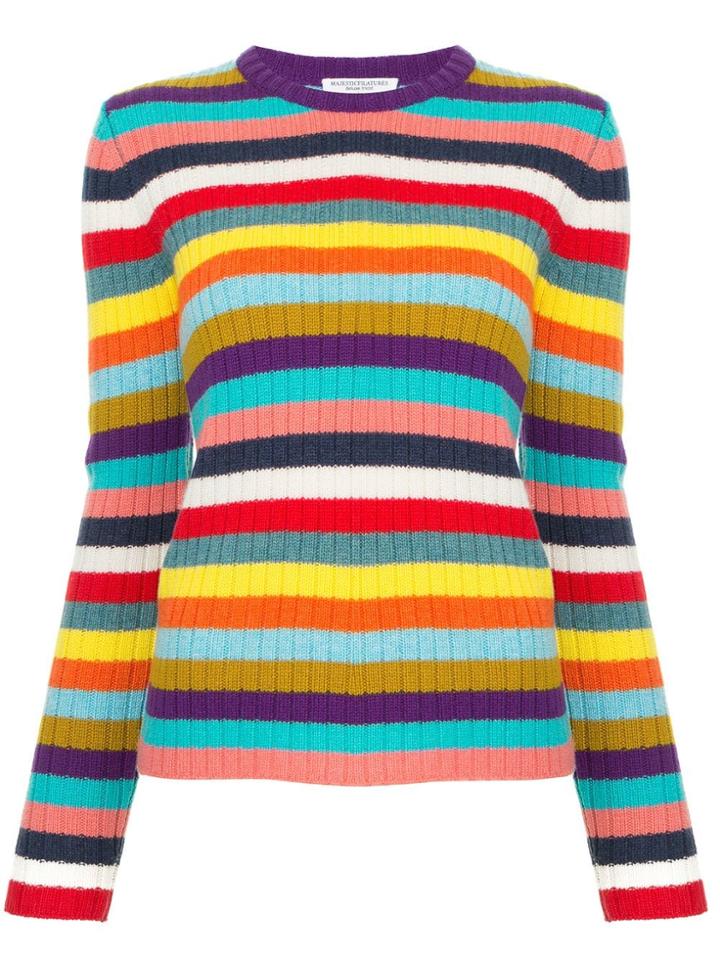 Majestic Filatures Striped Sweater - Multicolour
