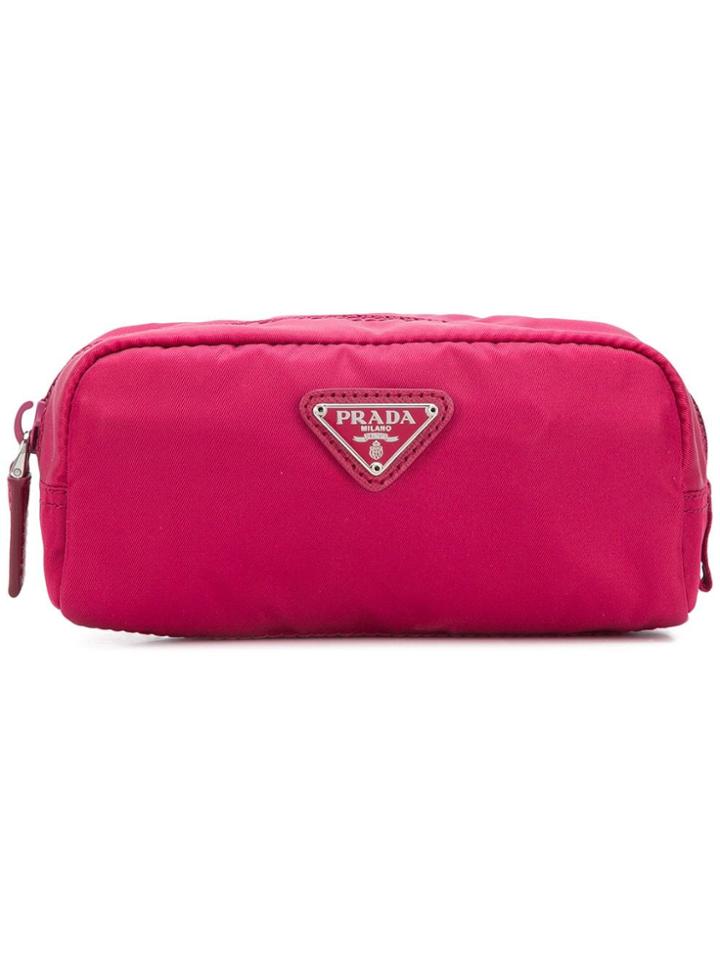 Prada Nylon Purse - Pink