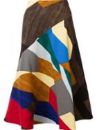 Marni Resurgence Print Midi Skirt, Women's, Size: 38, Silk/spandex/elastane/virgin Wool