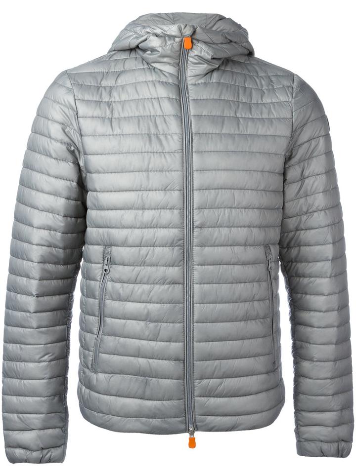 Save The Duck Padded Jacket, Men's, Size: Xxl, Grey, Nylon/polyester