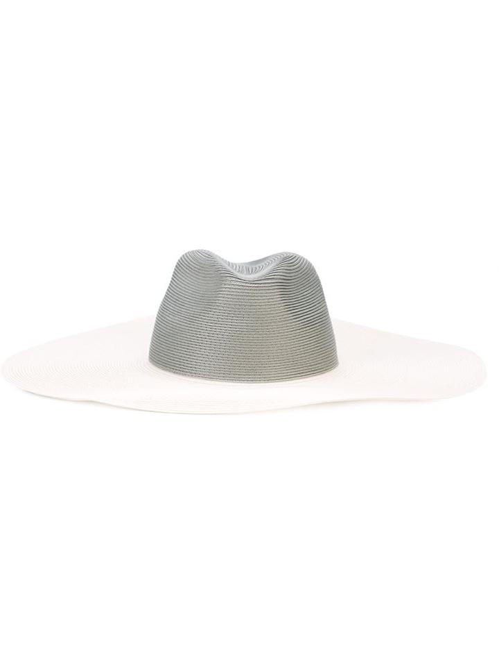 Giorgio Armani Bi-colour Sun Hat