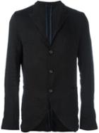 Geoffrey B. Small Triple Button Blazer, Men's, Size: Xxl, Black, Silk