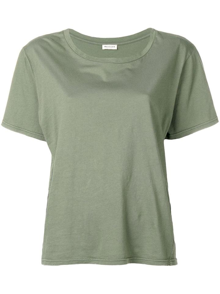 Masscob Lille Distressed T-shirt - Green
