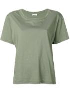Masscob Lille Distressed T-shirt - Green