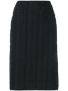 Salvatore Ferragamo Pre-owned Pencil Skirt - Black