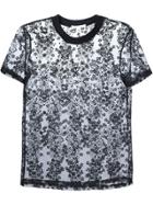 Steffen Schraut Pleat Sleeve Top - Black