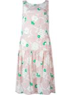 P.a.r.o.s.h. Susan Shift Dress, Women's, Size: M, Nude/neutrals, Silk/spandex/elastane
