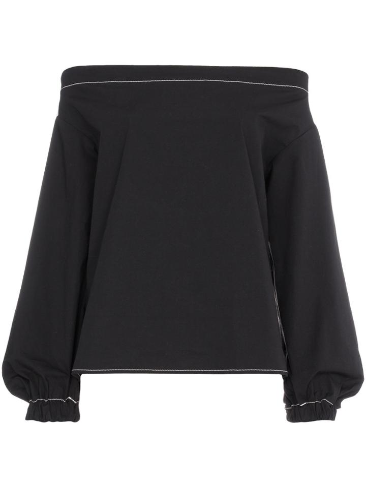 Rejina Pyo Off Shoulder Blouse - Black