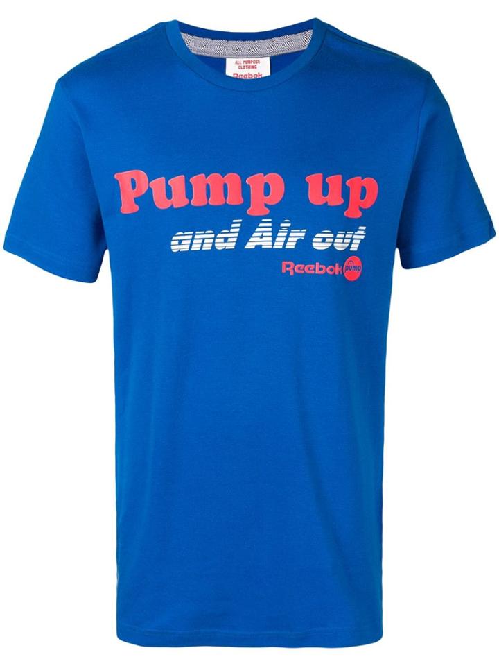 Reebok Graphic Print T-shirt - Blue