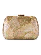 Serpui Mother Of Pearl Clutch, Women's, Nude/neutrals, Mother Of Pearl
