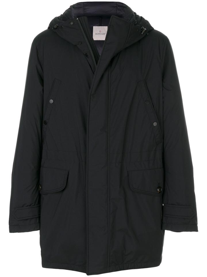 Moncler Padded Parka Coat - Blue