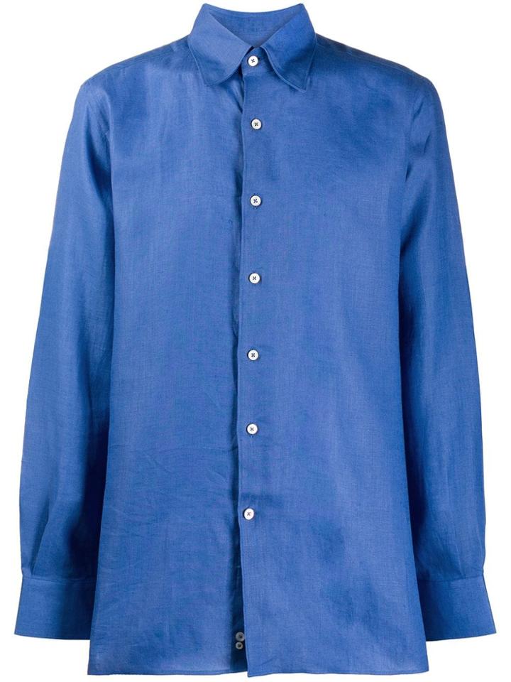 Canali Basic Shirt - Blue