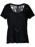 Unravel Project - Classic T-shirt - Women - Cotton - S, Women's, Black, Cotton