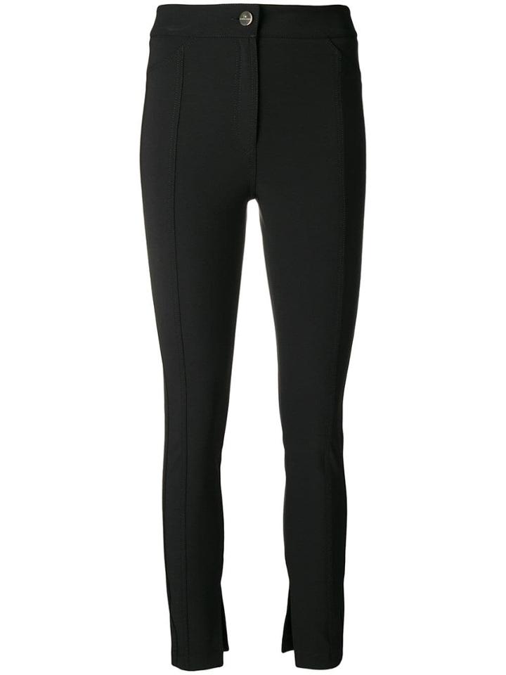 Elisabetta Franchi High Waisted Trousers - Black