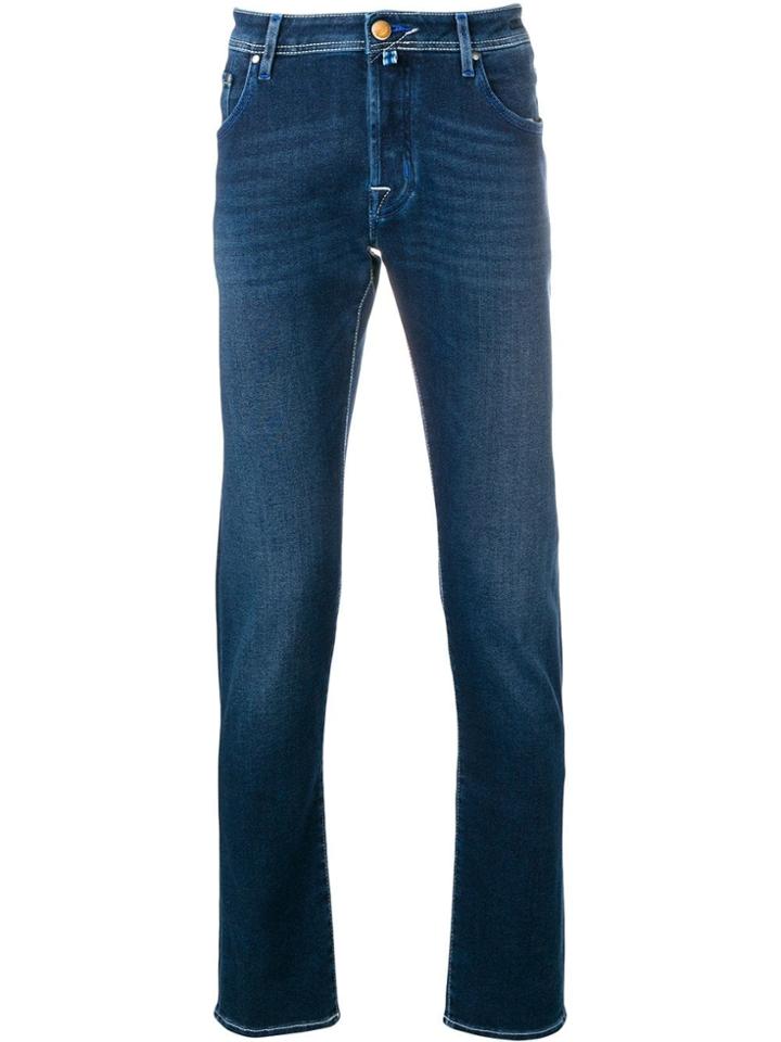 Jacob Cohen Faded Denim - Blue