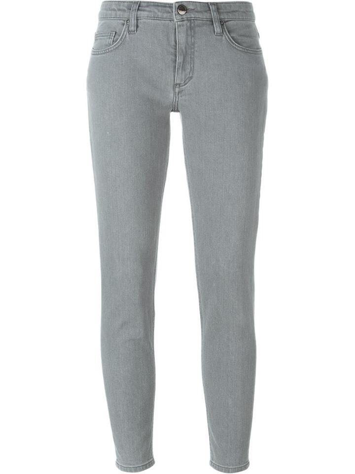 Victoria Victoria Beckham Skinny Jeans, Women's, Size: 25, Grey, Cotton/spandex/elastane