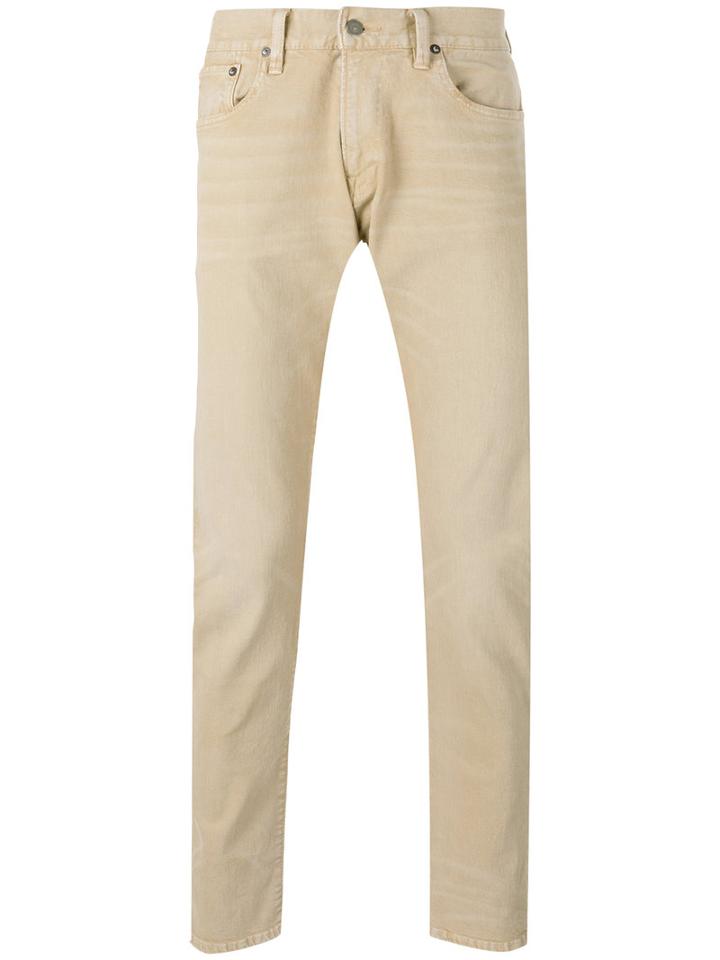 Polo Ralph Lauren - Slim-fit Jeans - Men - Cotton/spandex/elastane - 36, Nude/neutrals, Cotton/spandex/elastane