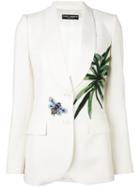 Dolce & Gabbana Banana Leaf Patch Blazer