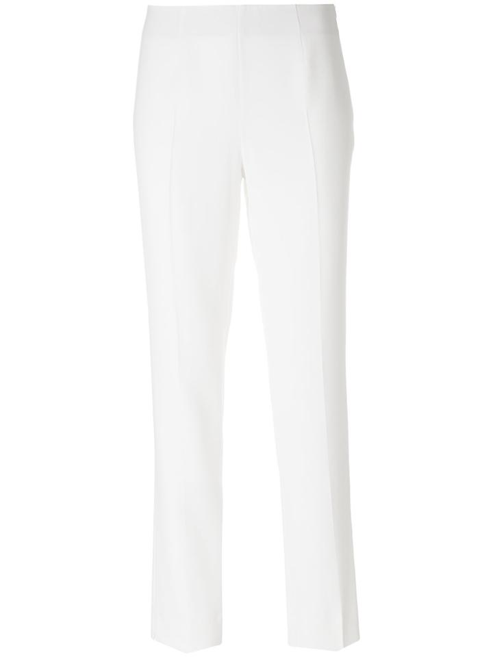 Incotex High Rise Trousers - White